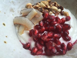 Skyr med granatæble
