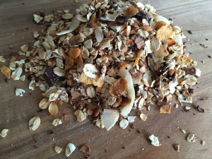 Müesli med kokosflager