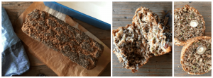 Rugbrød med grønkål og hasselnødder