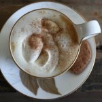 Café latte med græskarsmag