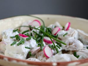 Hjemmelavet kartoffelsalat