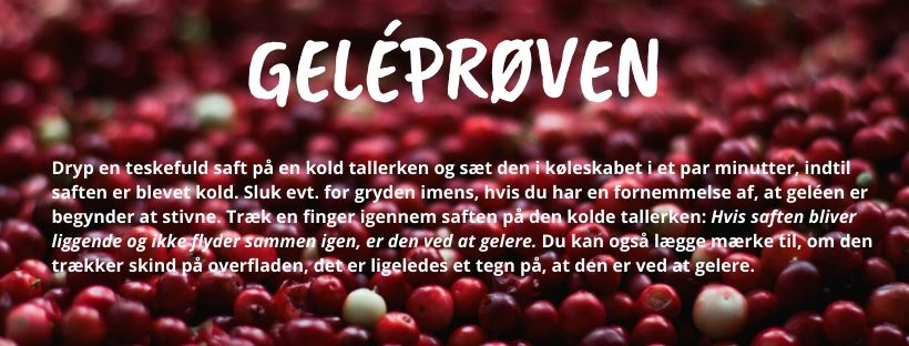 Geléprøven