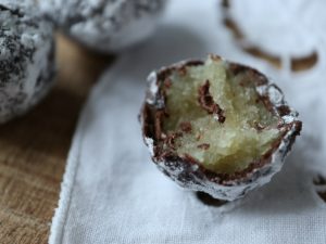 Hjemmelavede snebolde med limoncello