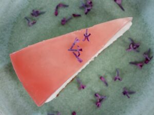 Rabarber cheesecake