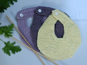 Strik din egen Flower Mohairscrunchie | Frahaventilmaven