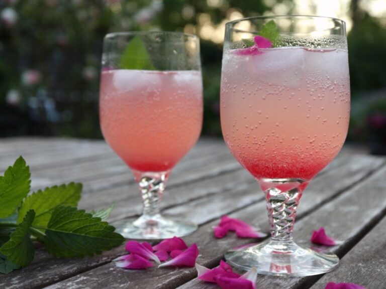 Lækker velkomstdrink med Asti og lavendelsnaps Frahaventilmaven