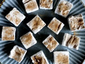 Marshmallows med lakridssmag