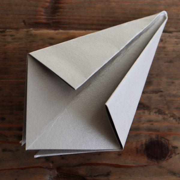 Origamijuletræ - step 5