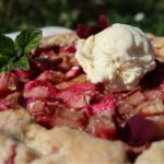 Rabarbergalette