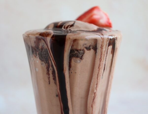 Opskrift på hjemmelavet chokolademilkshake