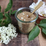 Hjemmelavet hyldeblomstsukker