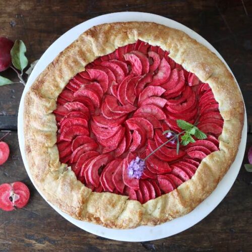 Pink æblegalette