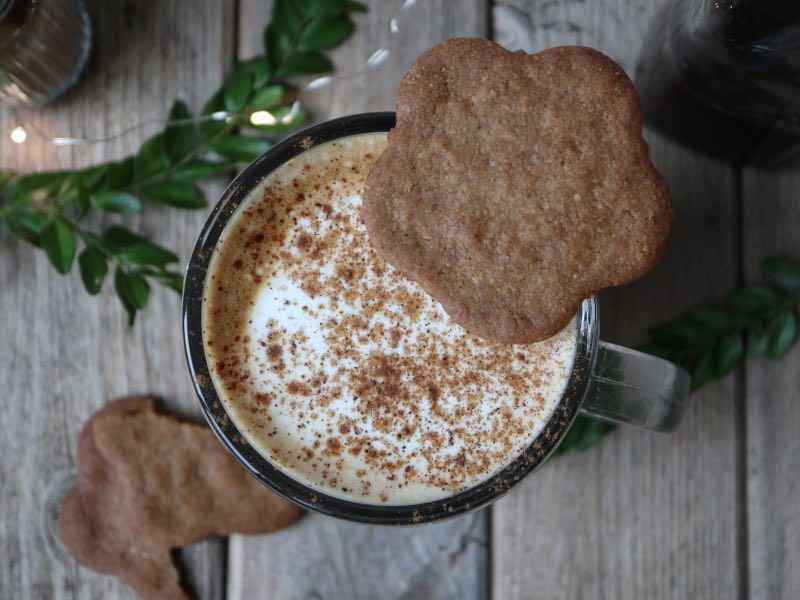Gingerbread latte er en rigtig julekaffe