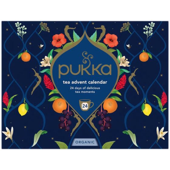 Pukka tejulekalender – julekalender med øko te