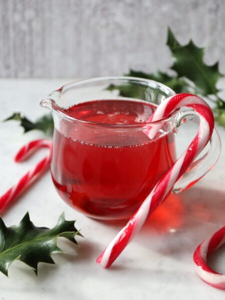 Slikstokke sirup | Opskrift på rød julesirup lavet på slikstokke