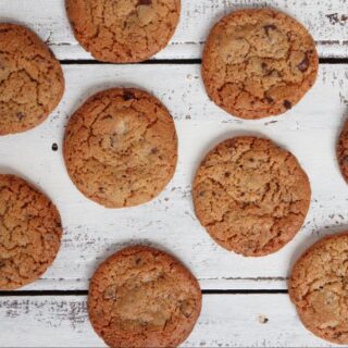 Cookies med chokoladestykker