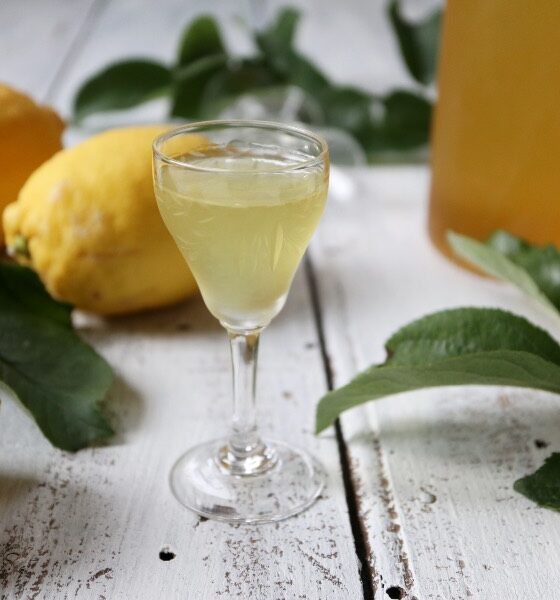 Italiensk limoncello