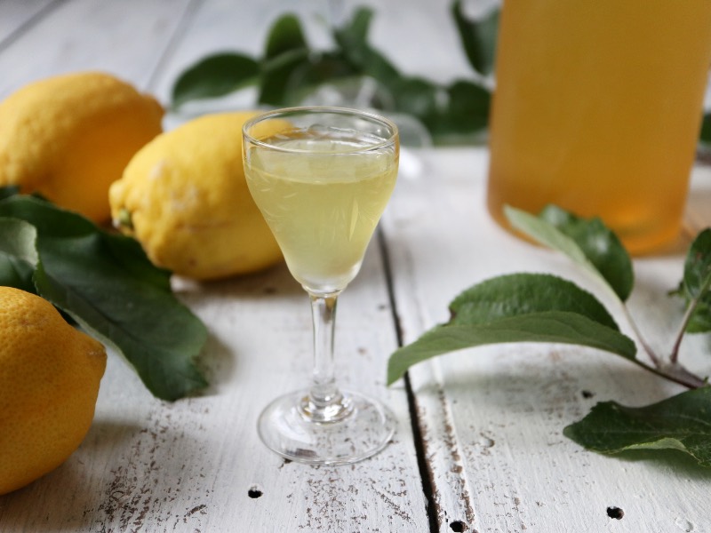 Italiensk limoncello