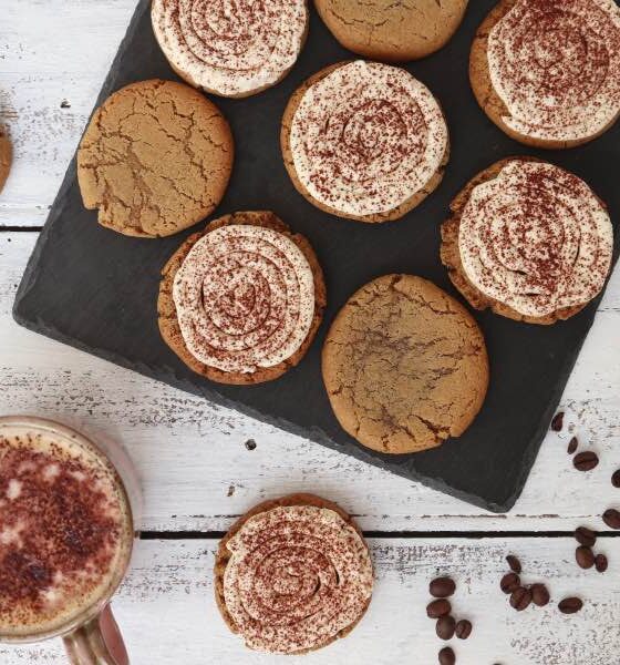 Tiramisu cookies