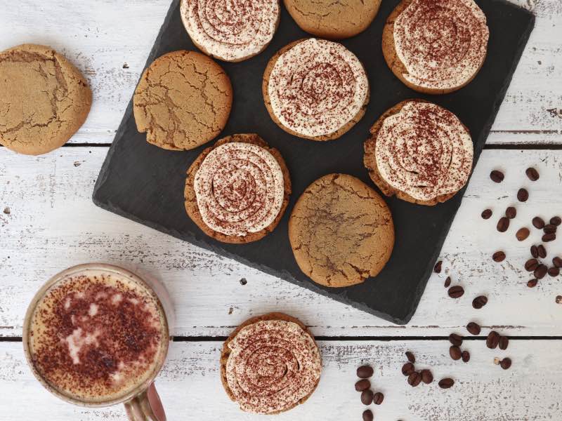 Tiramisu cookies