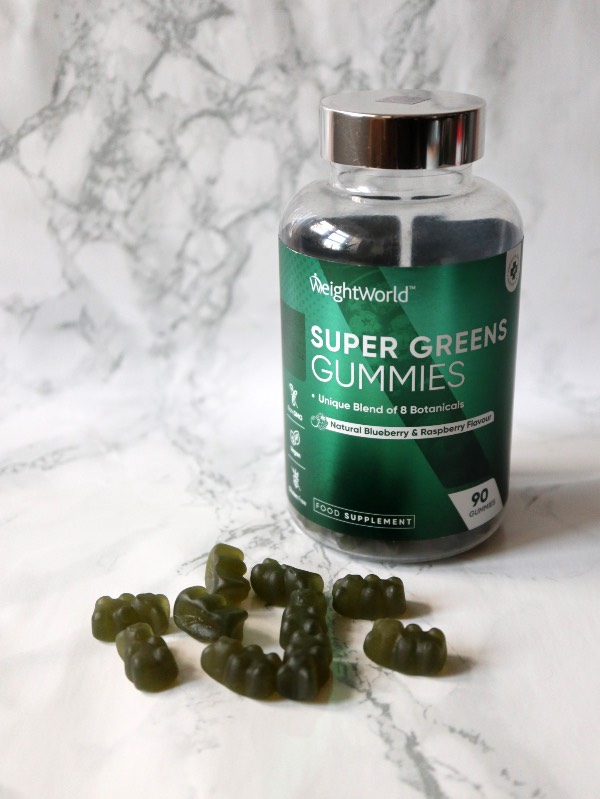 Super greens gummies fra Weight world
